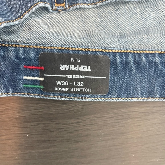 Diesel Jean 36W 32L likenew - Picture 3 of 4